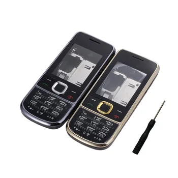 Visą pilną Mobiliojo Telefono Korpuso Dangtis Atveju Nokia 2700 2700c, anglų AR rusų Klaviatūra+įrankio