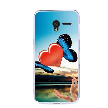 Minkštos TPU Case For Alcatel One Touch Pixi 3 4.5