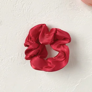 FLACELL 2020 m. Vasarą Karšto korėjos Red Dot Gėlių Pledas Plaukų Juostelės Gumos Juostos Scrunchie Nustatyti Moterų, Mergaičių Šalis Dovanos Hairwear