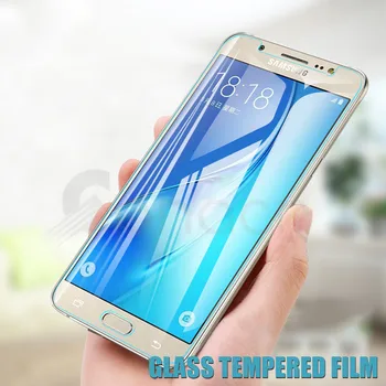 9H Apsauginis Stiklas ant Samsung Galaxy j3 skyrius J5 J7 A3 A5 A7 2016 2017 A6 A8 A9 2018 Grūdintas Screen Protector, Stiklo Plėvelė