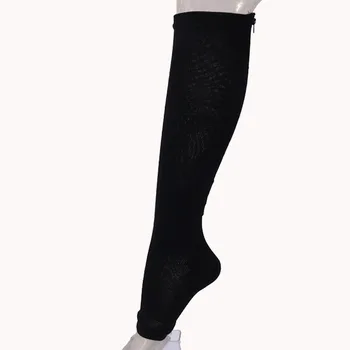 Minkštas Zip Kojinės Anti-Nuovargio Glaudinimo Kojinės Kojų Remti Medicinos Unisex Kojinės Patogus Palengvėjimą