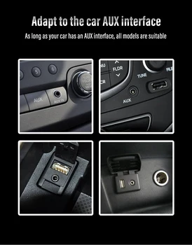 1M Žaibo 3,5 mm Audio Adapteris Male AUX Headphone Cable Car Converter 
