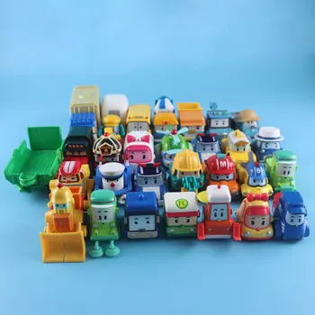 Vaikams Žaislai Anime Veiksmų Skaičiai Anba Automobilių Žaislai Robocar Poli Metalo Modelio Automobilį Žaislo Vaikams, Gimtadienio Dovanos