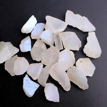 Aukštos Kokybės Retas Gamtos Baltas mėnulio akmuo Krito Akmuo Kristalas Rockstone Reiki healing Pavyzdys Neapdorotų Žaliavų Surinkimas