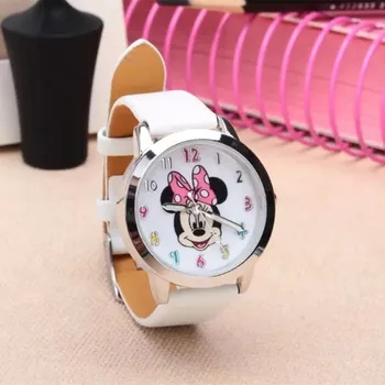 8 Saldainiai Spalvų Mados Spalvinga Žiūrėti Mergaitėms, Vaikams, Cartoon Laikrodis Mickey Mielas Laikrodžiai Puikus Relogio Vaikai Laikrodžiai Reloj Infanti