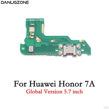 USB Įkrovimo Dokas Uosto Kištukinis Lizdas Jungtis baterijos Valdybos Flex Kabelis Huawei Honor Žaisti 7A Pro 5C 8A / 7C 7X 7S 8C 6A 6C