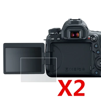 2vnt Minkštas LCD Ekrano Plėvelės Raštas Canon EOS 200D II 250D Sukilėlių SL3 KISS X10 / 200D Sukilėlių SL2 Kiss X9 DSLR Fotoaparatas
