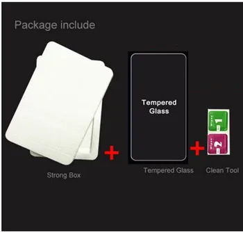 2 Pakuočių Visiškai padengti Grūdinto Stiklo ZTE Blade V10 Screen Protector 9H apie Telefono Apsauginis Stiklas ZTE Blade V10 Vita