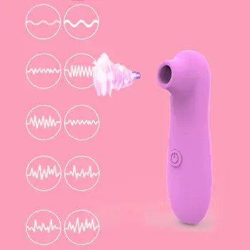 Klitorio Čiulpti Pučia Vibratorius 10 Intensyvumo Režimai Sekso Žaislas Moterims Klitoris Speneliai Siurbimo Stimuliatorius Poroms