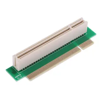 2,5 cm PCI Vyrų ir Moterų 32Bit 90 Laipsnių Dešinę Kampu į Priekį ir atgal Stove Pratęsimo Kortelės Adapteris, skirtas 1U PCI Važiuoklės