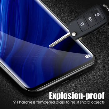 Nuo sprogimo apsaugotą Ekrano apsaugos Huawei Honor 10 Lite Apsaugos 9D Visą CoverTempered Stiklo Huawei P20 Lite 30 Lite