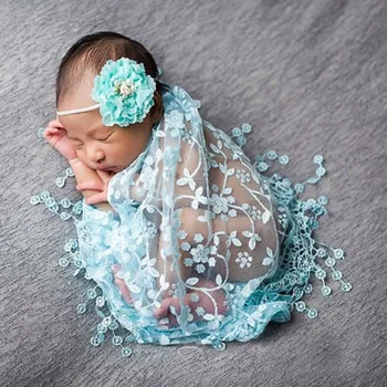 2019 Naujagimiui Motinystės Rekvizitai Baby Nuotrauka Rekvizitai Nuotrauka Antklodė Su Lankelis Rinkiniai 8 spalvos baby girl kaspinai priedai