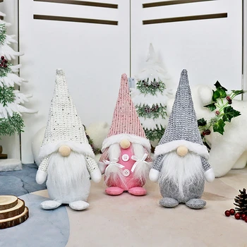 Linksmų Kalėdų Beveidis Gnome Lėlės Kalėdų Eglutės Ornamentu Kalėdinė Dekoracija Namuose Navidad Noel Kalėdų Dovanos Naujųjų Metų 2021