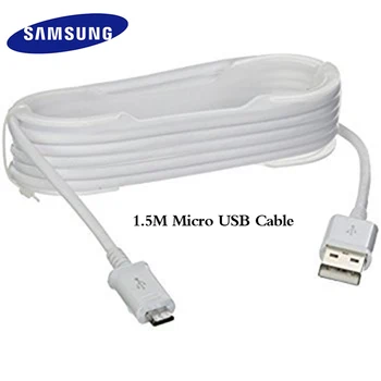 Samsung 5V/2A 9V/1.67 ES/JAV Plug Greitai Prisitaikanti Įkroviklis Greitai Įkrauti/ 1.2 m, TIPAS-C USB C Kabelis/ 1m 1,5 m Micro USB Laidas, Originalus