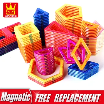 1PC Standartinio Dydžio Magnetiniai Blokai 