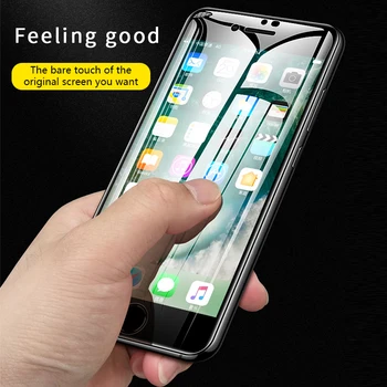 2vnt Hidrogelio Screen Protector, iPhone 6 7 8 6s Plius Pilnas draudimas Apsauginė Plėvelė iPhone 11 12 Mini Pro XR X XS Max SE 2020 m.