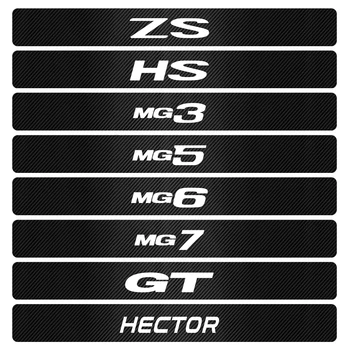 4PCS Automobilio Duris Vandeniui Anglies Palangės Plokštės Lipdukai MG ZS GS 5 Gundam 350 Dalys TF GT 6 Automobilių stiliaus dekoro Priedai