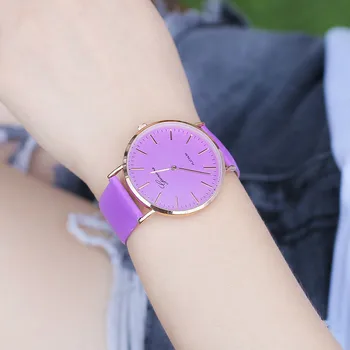 Karšto Pardavimo Mados Moterų Laikrodžiai Thermochromic Ponios Žiūrėti Paprasta Skalė Kvarco Moterų Laikrodis Reloj Mujer