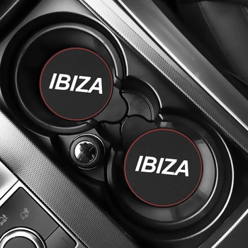 Transporto priemonės Vandens Puodelio Laikiklis Trinkelėmis Taurės Automobilių Stabdžių kortelė Seat Ibiza Leon cupra Altea Tarraco mii Alhambra Automobilio Interjero Priedai