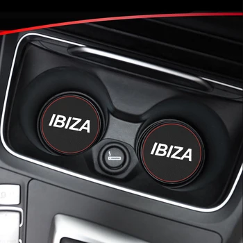 Transporto priemonės Vandens Puodelio Laikiklis Trinkelėmis Taurės Automobilių Stabdžių kortelė Seat Ibiza Leon cupra Altea Tarraco mii Alhambra Automobilio Interjero Priedai
