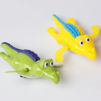 Mielas Gyvūnų Plaukimas Vandens Žaislai Kūdikiams Plaukti Krokodilas Žaizdos-iki Grandinės Clockwork Vaikams Paplūdimys Vonios Žaislai Klasikinis Žaislai