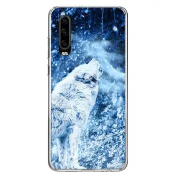 Snieguolė Mėlynos Akys Vilkas Telefoną Atveju Huawei P40 30 P20 P10 Mate 10 20 30 Lite Pro P Smart Z Plius 2019 Padengti Shell Coque