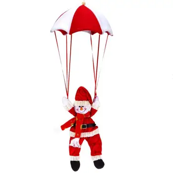 Kalėdos, Kalėdų Senelis, Senis Besmegenis Parašiutu Pakabukas Kalėdų Medžio Kabantys Papuošalai