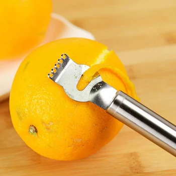 Naujas, Nerūdijančio Plieno, Citrinų Lukštenimo Apelsinų Citrus Zester Vaisių Skustukas Virtuvės Dalykėlių