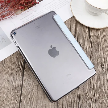 Nudažyti Case For iPad Mini 1 2 3 4 PU odos Apversti Stovėti Padengti iPad 2 3 4 Smart Cover iPad mini 2019 mini5 Atvejais