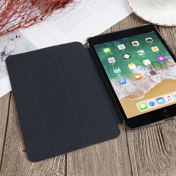 Nudažyti Case For iPad Mini 1 2 3 4 PU odos Apversti Stovėti Padengti iPad 2 3 4 Smart Cover iPad mini 2019 mini5 Atvejais