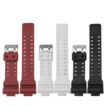 Už casio Laikrodžiai Watchband Silikono Gumos Juostos EF Pakeisti Elektroninis Laikrodis Juosta Sporto Laikrodžių Dirželiai 16mm 18mm 20mm 22mm