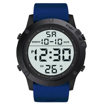 Mens Watch Karinės Led Skaitmeninių Elektroninių Šviesos Jutiklis Apyrankę Sporto Laikrodžiai Veikia Lauko Pedometer Prabangos Žiūrėti Reloj