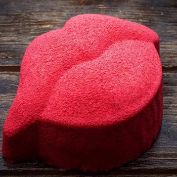3D Burnos, Lūpų Formos Minkštas Pyragas Silikono Pelėsių Polimero Molis Šokolado Liejimo formos Pyragaičiai Muilo Saldainiai Priėmimo Formų, Apdailos Įrankiai