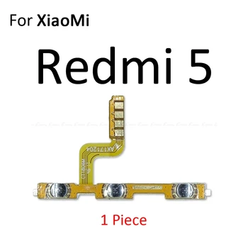 Įjungimo Išjungimo Mygtukas Garsumo Klavišas Perjungti Kontrolės Flex Kabelis Juostelę XiaoMi Redmi 5 Pastaba 5A 4 4X 4A 3 2 Pro Plus