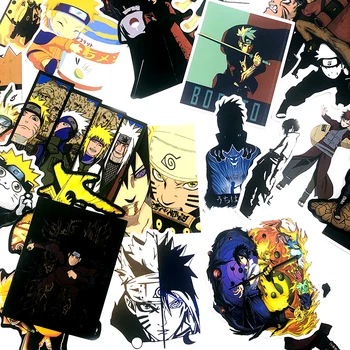 50-100vnt Naujas Gražus Naruto Grafiti Žaislas Lipdukas Forscrapbook Šaldytuvas Žaidimo Mašina Riedlentė Motociklo Gitara Bagažo