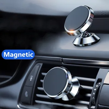 Automobilinis Telefono Laikiklis, Magnetinis, Universalus Magnetas Telefoną Oro Angos Mount 