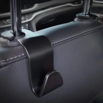 1-4 Vnt Įrašą automobilio sėdynės kablys automobilių pagalvėlės pakaba maišelį automobilių krepšys, piniginė audiniai, maisto produktų laikymo automobilio tvirtinimo detalės dekoratyviniai aksesuarai