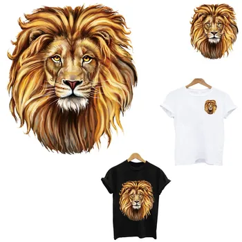 Liūtas Karalius pleistras lyginimo programos, skirtos drabužių geležies pleistrai juostelėmis drabužių taikymo vienas kitam lipdukus