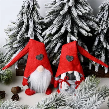 Kalėdų Medžio Apdaila Kalėdų Beveidis Lėlės Elf Papuošalai papuošalai Kalėdų Naujųjų Metų Dekoracija Vaikų Dovanos Kalėdos-C