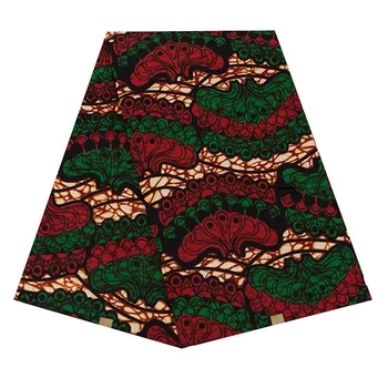 Afrikos, Nigerijos Spaudinių Batikos Audinio Nekilnojamojo Vaškas Kratinys Siuvimo Suknelė Amatų Apsējs Poliesteris Aukštos Kokybės Ankara Dizaineris Tissu