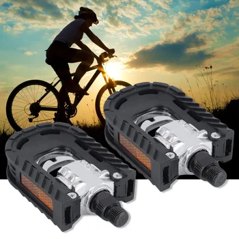 1 pora dviračio pedalas lengvai rezervuoti anti-slip rutulinių guolių, Sulankstomas dviračio Pedalas, skirtas MTB Kalnų keliu, dviratis, dviračių Dalys