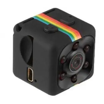 SQ11 Mini Kameros Jutiklis 1080P Veiksmo Kamera, Naktinio Matymo Kamera Judesio DVR Mikro Kamera, Sporto DV Vaizdo mažas cam