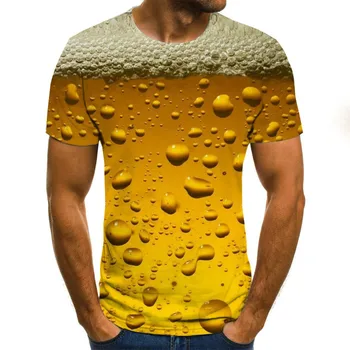 2020 metų vasaros Harajuku naujų kūrybinių stilių 3D T-marškinėliai su mados trumparankoviai juokingas žmogus, hip-hop ' o mados T-shirt