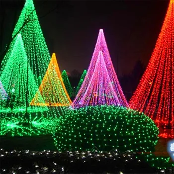 50M/400 100M/600 LED Pasakų LED Styginių Šviesos Lauko Vandeniui AC220V Atostogų String Girliandą Už Kalėdos, Kalėdos, Vestuvės