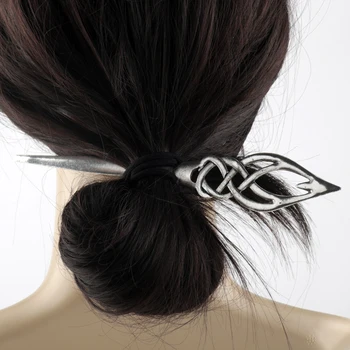 Moterų Plaukų Segtukai Papuošalai Viking Plaukų Celtics Šakelės Lajos Vintage Stiliaus Šiaurės Šalių Mitologija Plaukų Clips Plaukų Stick Plaukų Aksesuarai