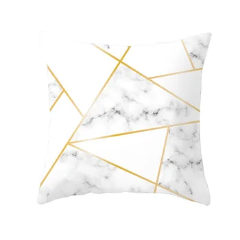 Geometrinis Pagalvėlė Padengti Aikštėje super minkšta pagalvėlė Šiaurės stiliaus marmuro modelio serijos sofos pagalvėlės, pagalvės kambarį pagalvės užvalkalą