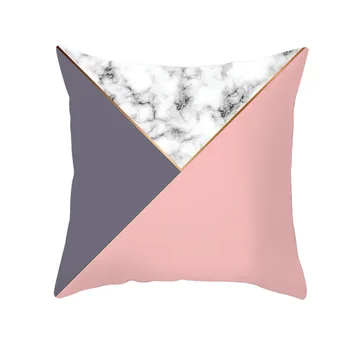 Geometrinis Pagalvėlė Padengti Aikštėje super minkšta pagalvėlė Šiaurės stiliaus marmuro modelio serijos sofos pagalvėlės, pagalvės kambarį pagalvės užvalkalą