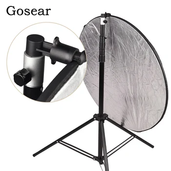 Gosear Aliuminio Nešiojamų Foto Video Studija, Fotografijos Fone Atšvaitas Softbox Disko Laikiklio Apkaba, skirta Šviesos Stendas 55 x 73mm