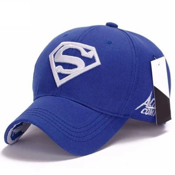 Vyrų, Moterų Unisex Reguliuojamas Snapback Tinka Beisbolo kepuraitę Supermenas Hip-hop Ruožas Skrybėlę