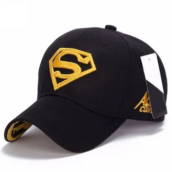 Vyrų, Moterų Unisex Reguliuojamas Snapback Tinka Beisbolo kepuraitę Supermenas Hip-hop Ruožas Skrybėlę